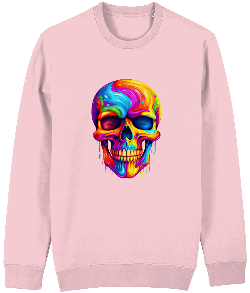 Stanley Stella Changer STSU823 CANDY SKULL SWEAT SHIRT