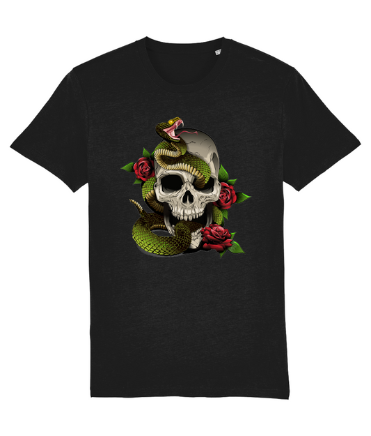 Stanley Stella Creator STTU755 SNAKE SKULL T SHIRT