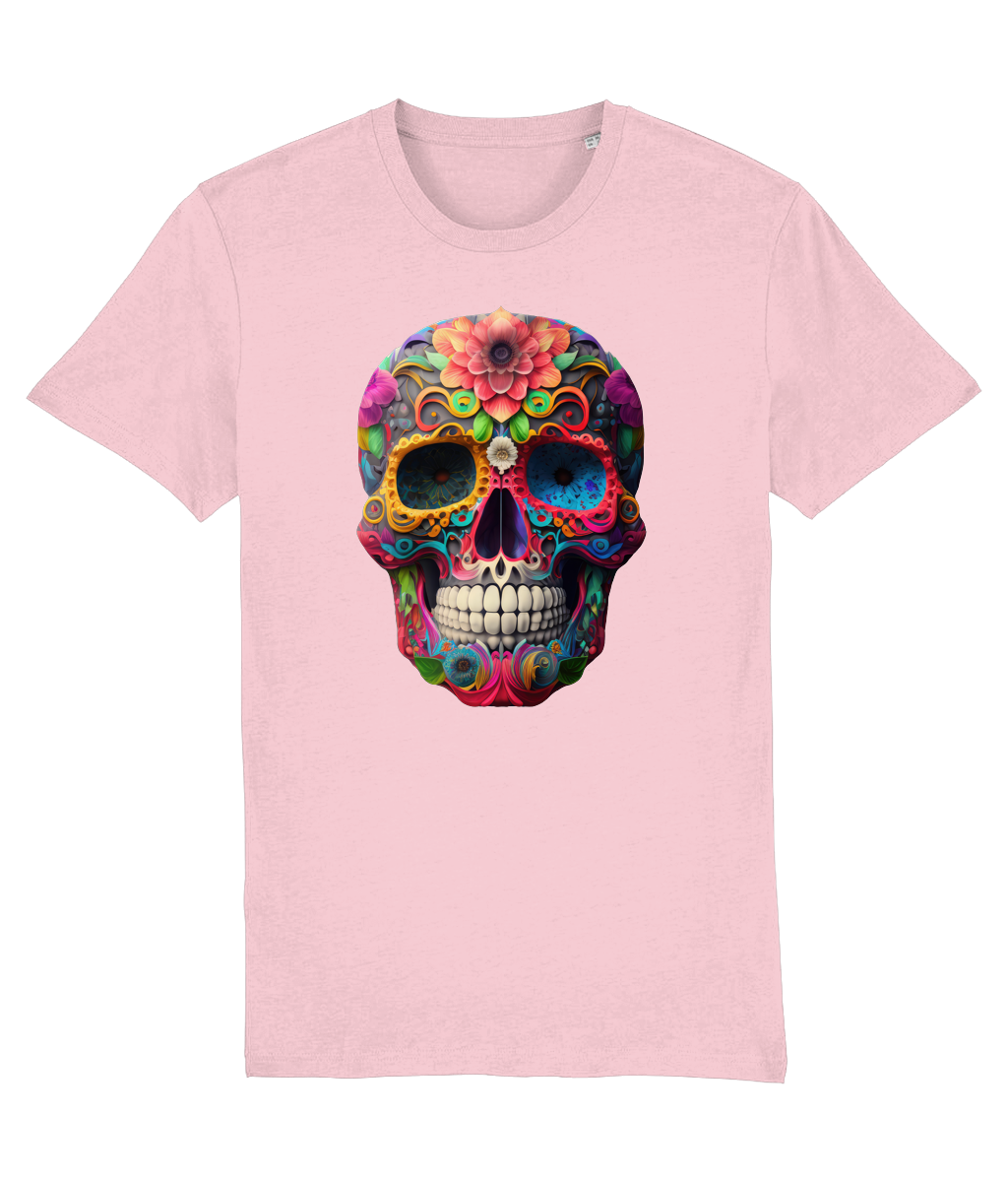 Stanley Stella Creator STTU755 DAY OF THE DEAD T SHIRT