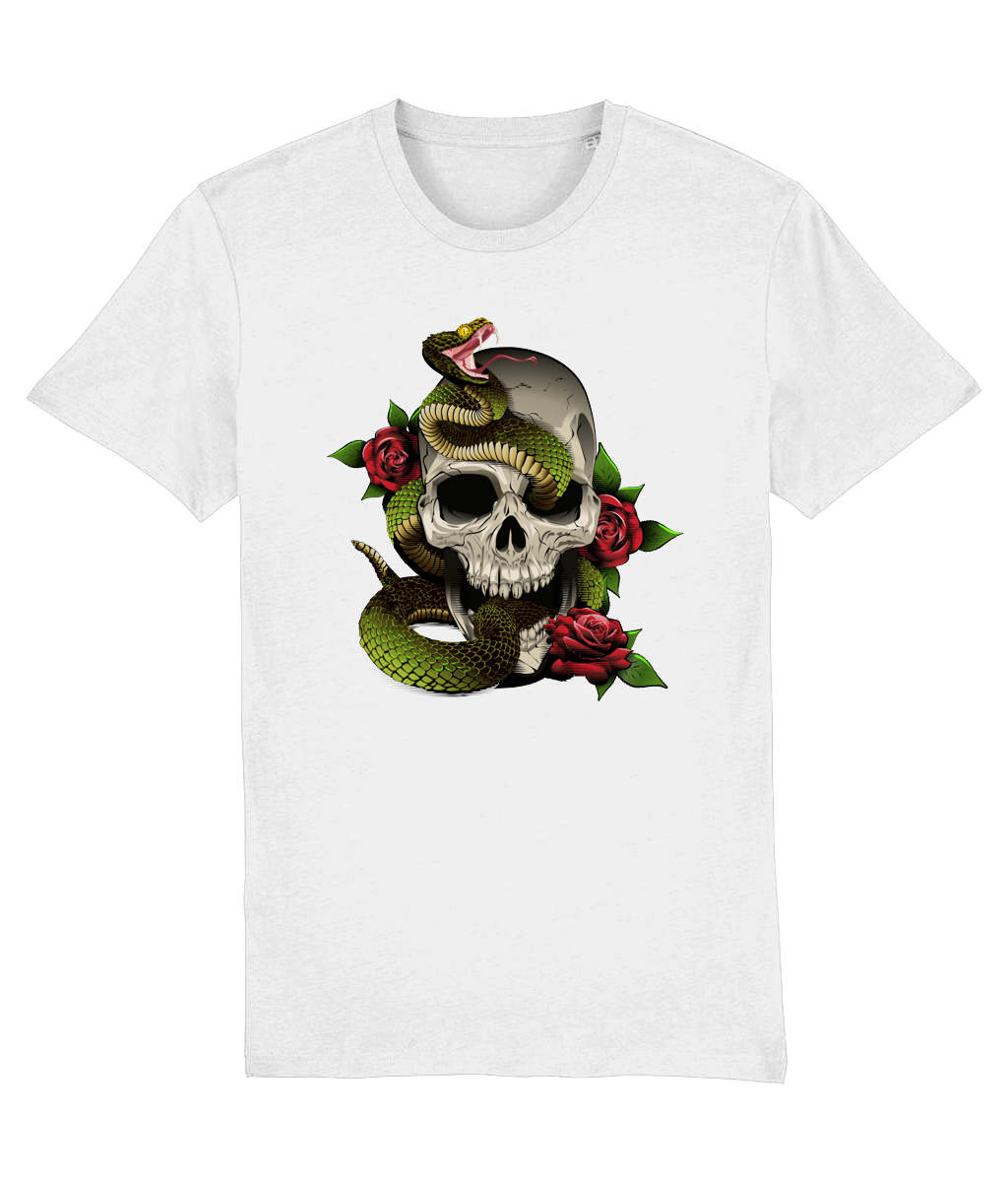 Stanley Stella Creator STTU755 SNAKE SKULL T SHIRT