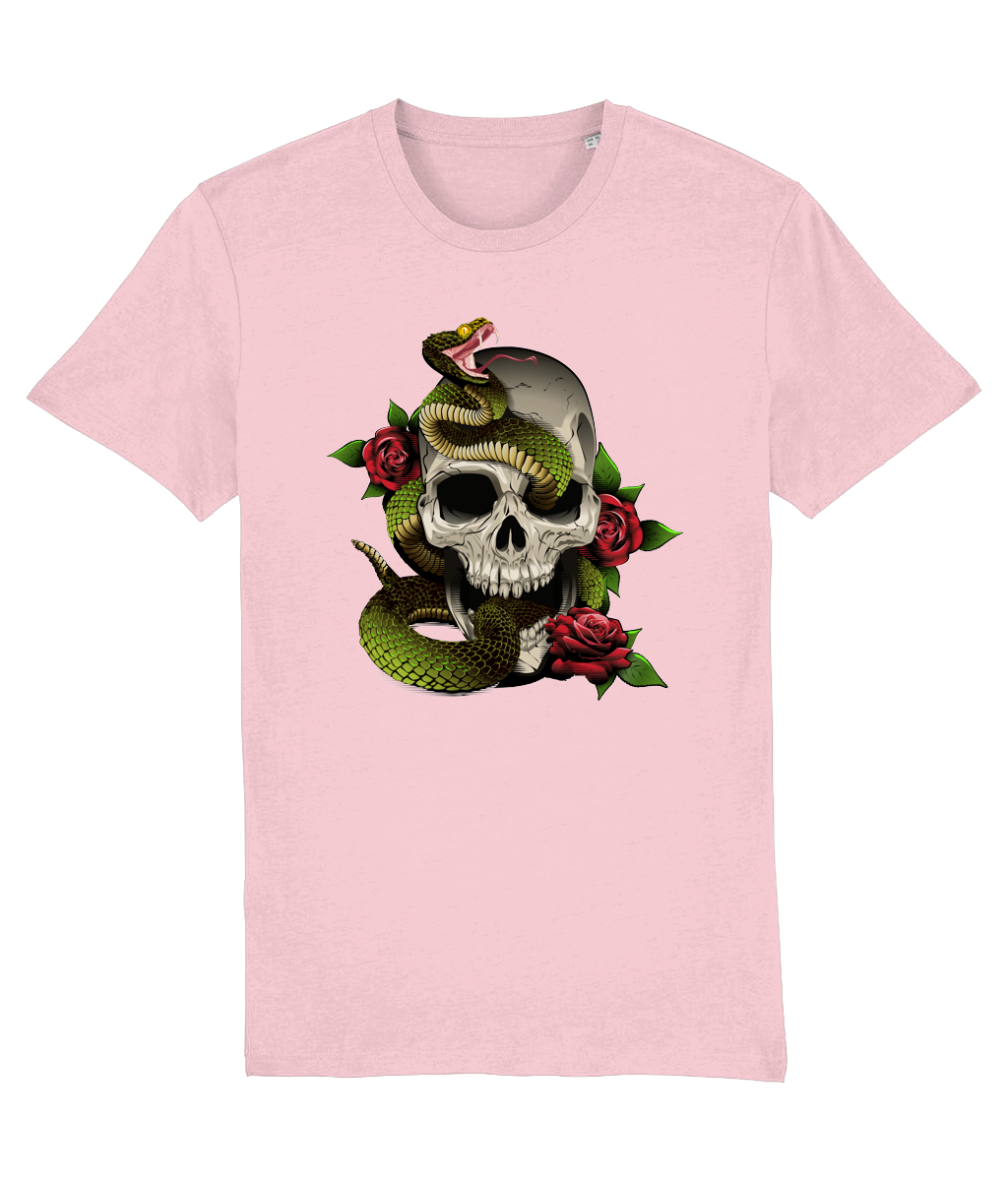 Stanley Stella Creator STTU755 SNAKE SKULL T SHIRT