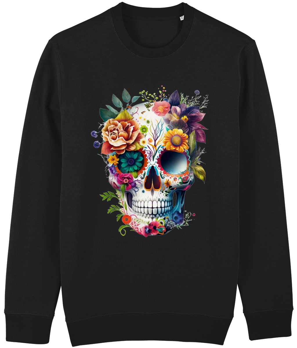 Stanley Stella Changer STSU823 SUGAR  SKULL SWEAT SHIRT