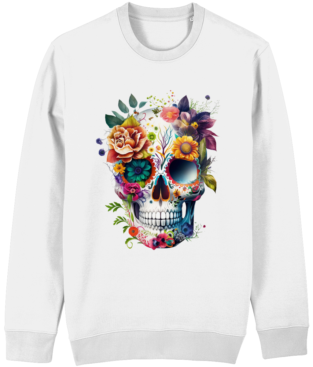 Stanley Stella Changer STSU823 SUGAR  SKULL SWEAT SHIRT