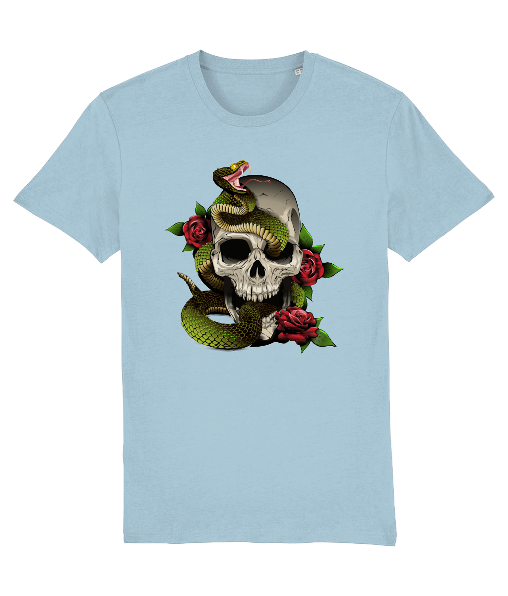 Stanley Stella Creator STTU755 SNAKE SKULL T SHIRT