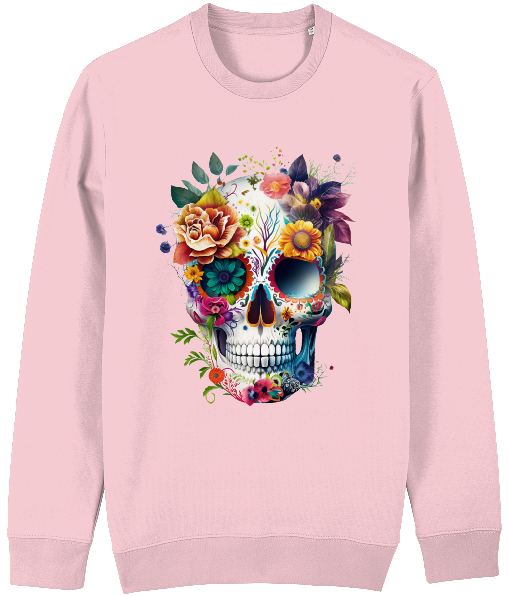 Stanley Stella Changer STSU823 SUGAR  SKULL SWEAT SHIRT