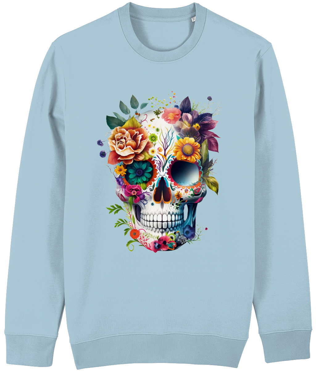 Stanley Stella Changer STSU823 SUGAR  SKULL SWEAT SHIRT